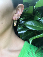 Indlæs billede til gallerivisning Tvistede store hoops