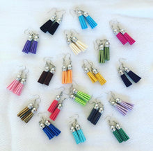 Indlæs billede til gallerivisning Små kvast øreringe