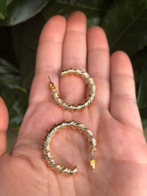 Indlæs billede til gallerivisning Tvistede store hoops