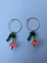 Indlæs billede til gallerivisning Creoler med blomst