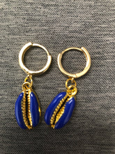 Indlæs billede til gallerivisning Hoops med metalliske muslingeskaller