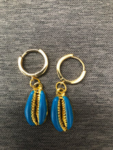 Indlæs billede til gallerivisning Hoops med metalliske muslingeskaller