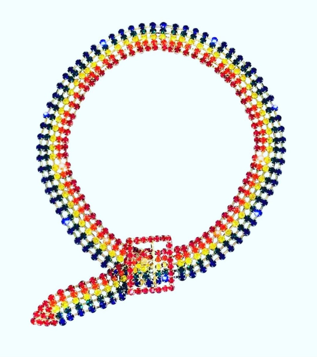 Regnbue choker