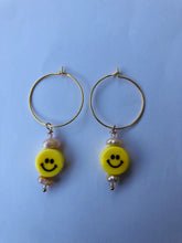 Indlæs billede til gallerivisning Creoler med smiley
