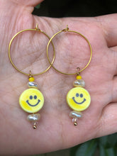 Indlæs billede til gallerivisning Creoler med smiley
